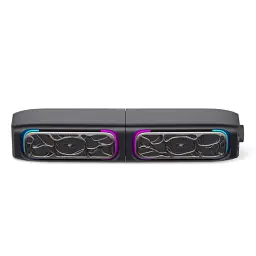 Колонки 2.0 Havit HV-SK215, Black, 2 x 2.5 Вт, mini-jack 3.5 мм, Bluetooth, USB, RGB підсвічування, радіус дії до 10 м - мініатюра 6