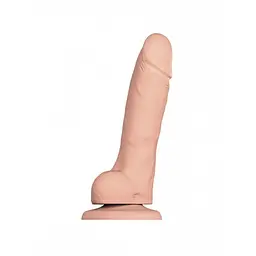 Реалістичний фалоімітатор Strap-On-Me Soft Realistic Dildo Size M, 18х3.8 см (ванільний)