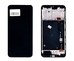 Дисплей Samsung M205 Galaxy M20 2019 PLS чорний + рамка