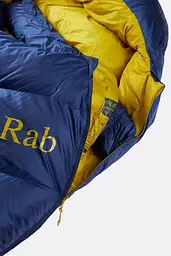 Спальний мішок Rab Neutrino 600 Womens (-12°C), Regular 170 L Синій-Жовтий - мініатюра 3