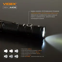 Ліхтарик Videx VLF-A406 [144608] - мініатюра 4