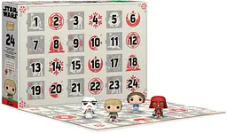 Адвент календар Funko Pop Зоряні війни 24 фігурки Star Wars 24 figurines 4 см AK SW 24F - мініатюра 2