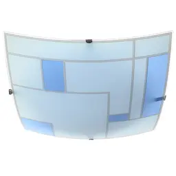 Світильник настінно-стельовий накладний Brille W-371/2 E27