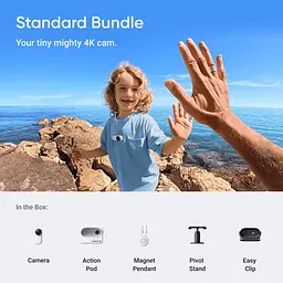 Екшн-камера Insta360 GO 3S Standard Edition Arctic White 128GB - мініатюра 8
