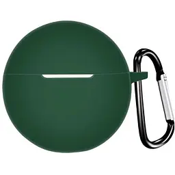Чохол-накладка DK для Oppo Enco Air 2i | Silicone Candy Friendly з карабіном (016044) (green)