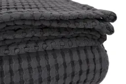 Покривало Lotus Home - Bellia antrasit антрацит 200x220 - мініатюра 4