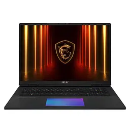 Ноутбук MSI 18 Titan 18 HX AI A2XWIG-269UA 4K Mini LED 220Hz/U9-285HX/64GB/4TB SSD/RTX 5080 16GB/W11P/Black (9S7-182421-269)