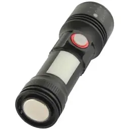 Ліхтар Quantum Adept 10W LED zoom +COB з USB (QM-FL1031)