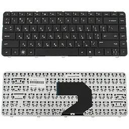 Клавіатура для ноутбука HP (Compaq: 430 431 630 635 640 650 655 CQ43 CQ57 CQ58 Pavilion: G4-1000 G6-1000) ukr чорний