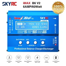 Універсальний зарядний пристрій другого покоління SkyRC Imax B6 V2(100945) - мініатюра 2