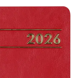 Щоденник датований Buromax Memory 2026 A5 штучна шкіра червоний (BM.21151-05) - мініатюра 3
