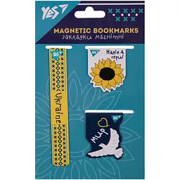 Закладки магнітні Yes Ukraine 3 шт. (708354)