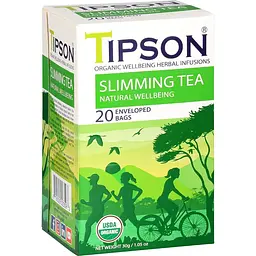 Суміш трав'яна Tipson Slimming Tea, 30 г (20 шт. х 1.5 г) (896900) - мініатюра 2