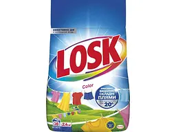 Пральний порошок LOSK 2,4 кг ручн/автом Color