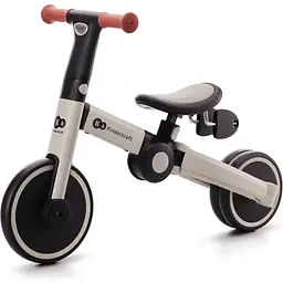 Триколісний велосипед 3 в 1 Kinderkraft 4Trike Silver Grey сірий KR4TRI22GRY0000 (00-00305179) - мініатюра 3