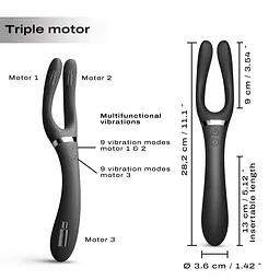 Вібратор-стимулятор Dorcel INFINITE JOY BLACK Dorcel SO7382 95564 - мініатюра 3