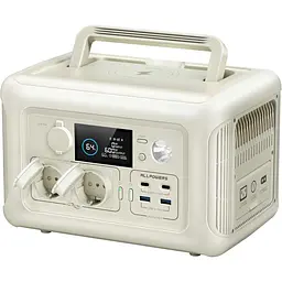 Зарядна станція Allpowers R600 Beige - мініатюра 3