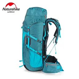 Рюкзак туристичний Naturehike NH16Y020-Q, 55 л, зелений - мініатюра 2