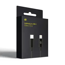 Кабель ArmorStandart AMQGJ2BL Lightning to USB-C Cable 1.2m black (ARM64374) - мініатюра 5