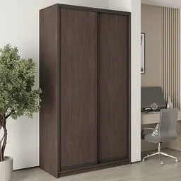 Шафа-купе дводверна MebelStar Стандарт BG 2ДСП 130x45x240 см Дуб рістрето (MBS-9997)