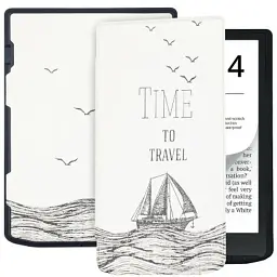 Чохол до електронної книги BeCover Smart Case PocketBook 629 Verse / 634 Verse Pro 6" Time To Travel (710982) - мініатюра 2