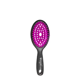 Щітка для волосся масажна продувная Salon Professional 8H061 Фіолетова