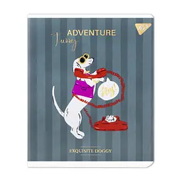Зошит Yes Exquisite doggy А5 24 аркушів клітинка (767536), в асортименті - мініатюра 6
