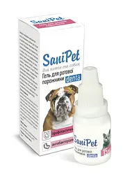 Гель для догляду за ротовою порожниною Природа Sani Pet 15 мл