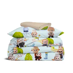 Дитяча постільна білизна Cosas LABUBU CS20 110х140см (LabubuBlue_El80-12Magnolia_140)