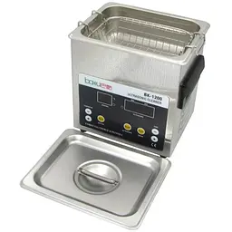 Ультразвукова ванна Baku BK-1200 з функцією дегазації рідини (1.6L, 60W, 40 kHz, підігрів до 80 гр. C, таймер до 99 хв.)