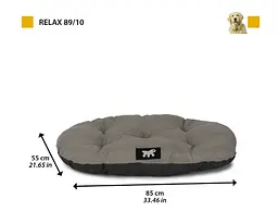 Подушка для собак і котів Ferplast Relax C Colour 89/10 червона 85×55 см 82089099 - мініатюра 2