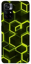 Чохол Demsky Neon hexagon для Xiaomi Poco M4 Pro 5G