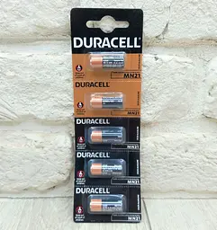 Батарейка Duracell 23A MN21 Alkaline 12V 5 шт./уп - мініатюра 3