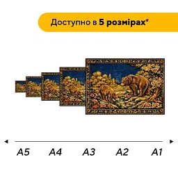 Дерев'яний фігурний пазл puzzlean Ведмідь біля струмку, А3, Дерев'яна коробка 200 елементів - мініатюра 2