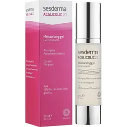 Зволожуючий гель для обличчя Sesderma Acglicolic20 Moisturizing Gel, 50 мл