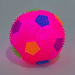 Мячик що світиться HaoYe HY805 Рожевий (2000990297778) shop (2000990297778)