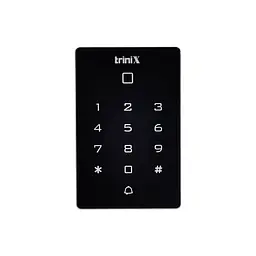 Клавіатура з контролером і зчитувачем Mifare Trinix TRK-1104MI (71-00008) - мініатюра 1