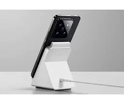 Бездротовий індукційний зарядний пристрій Xiaomi 80 W MDY-16-ES (BHR8304GL) біле - мініатюра 3