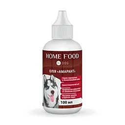 Фітомін для собак HOME FOOD олія "Амарант" для відновлення в післяопераційний період, 100 мл