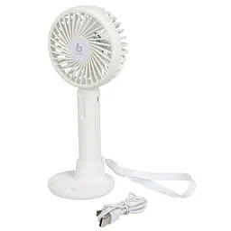 Вентилятор акумуляторний Bo-Camp Portable Fan With Holder White (8520952) - мініатюра 1