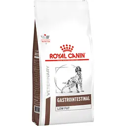 Сухий повнораціонний дієтичний корм для собак Royal Canin Veterinary Gastrointestinal Low Fat Dog при порушеннях травлення 6 кг