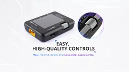 Мультітестер із швидкою зарядкою ToolkitRC MC8 20W для FPV 2-8S балансування батарей, вимірювач сигналів PWM PPM SBUS ШИМ, USB-C Black (18762) - мініатюра 9