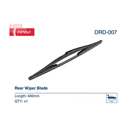 Щітка склоочисника Denso DRD-007 - мініатюра 2