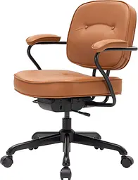 Офісне крісло Sihoo L3 PVC Brown (L3D-M101) - мініатюра 3