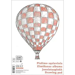 Склейка для рисунку SM-LT Art For Creation А4 120г/м2 100л