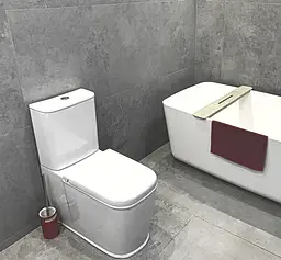 Унітаз-компакт Volle Puerta Rim 13-16-075 з кришкою Soft Close, Білий - мініатюра 2