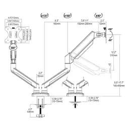 Кронштейн Vinga TD32-1152-L - мініатюра 7