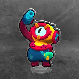Акрилова колекційна фігурка Brawl Stars Отіс (1) 10 см
