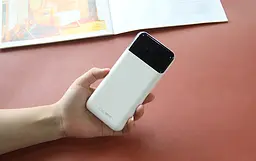 Зовнішній акумулятор REMAX RPP-502 Hunch Series 10000 mAh білий - мініатюра 5