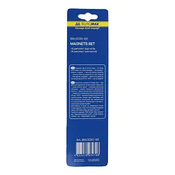 Комплект магнітів Buromax 20 мм 6 шт. (BM.0030-62) - мініатюра 2